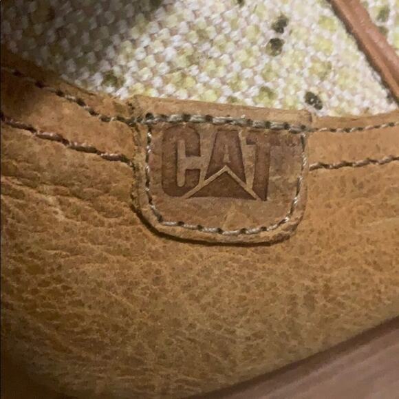 NWOT CAT BY CATERPILLAR LEATHER BOOTIE SIZE 9W - Picture 3 of 8